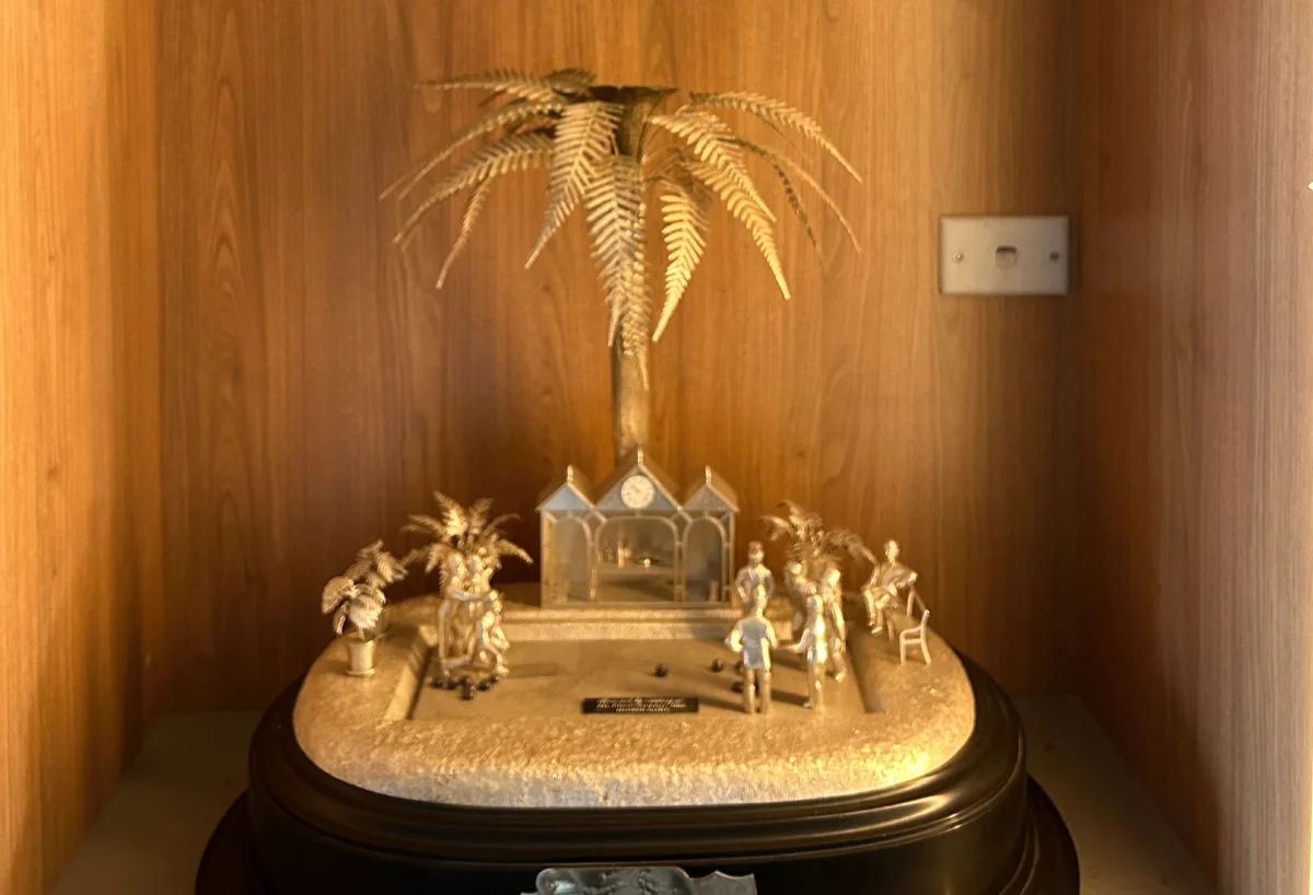 Historic Silver Bowling Trophy